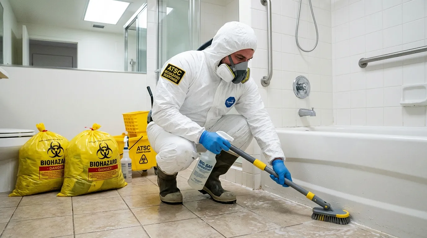 Decontamination equipment deployed for Blood Cleanup in Lake Wylie